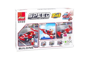 Canem Oyuncak Formula Aracı Blok Seti 144 Parça 6+ 0450