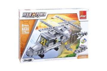 Canem Oyuncak Helikopter Blok Seti 179 Parça 6+ 0434