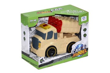 Canem Oyuncak Sürtmeli Sesli Işıklı Askeri Araçlar 8899-5A