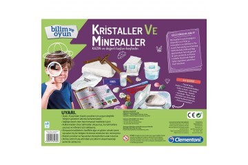 Clementoni Bilim Ve Oyun Kristal Ler Ve Mineraller 64964