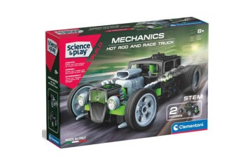 Clementoni Mekanik Laboratuvarı Hot Road& Race Truck 75076