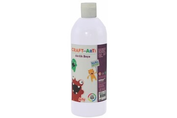 Craft And Arts Akrilik Boya 500 ML Beyaz U1560-BE