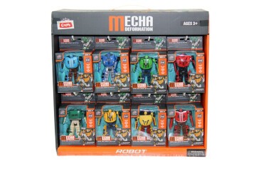 Ctoy Oyuncak Dönüşebilen Robot Araçlar Standlı