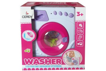 Ctoy Oyuncak Işıklı Pilli ve Sesli Çamaşır Makinasi