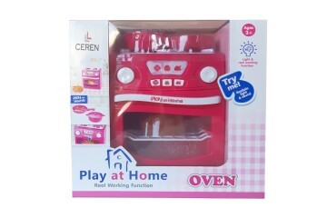 Ctoy Oyuncak Işıklı Pilli Ve Sesli Fırın Seti QF26131P