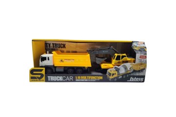 Ctoy Oyuncak Işıklı Sesli 2Li İş Makinesi CTOY-JS150