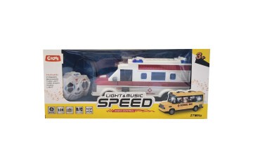 Ctoy Oyuncak Işıklı Sesli Ambulans CTOY-WL-167B