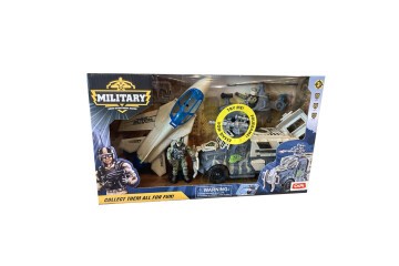 Ctoy Oyuncak Işıklı Sesli Askeri Araç CTOY-F5-1