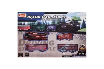 Ctoy Oyuncak Işıklı Ve Pilli Lokomotif Tren Set CTOY-2215-2