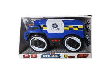 Ctoy Oyuncak Işıklı Ve Sesli Polis Kamyonu 