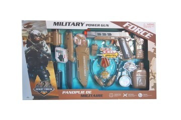 Ctoy Oyuncak Kutulu Bıçak Ve Dürbünlü Asker Seti