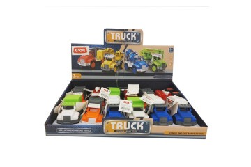 Ctoy Oyuncak Sürtmeli Damperli Kamyonlar CTOY-7756S-2