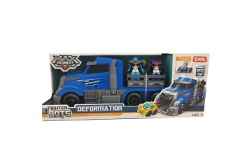 Ctoy Oyuncak Taşıyıcı Tır Ve Robota Dönüşebilen Mini Araçlar CTOY-L017-9