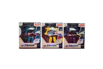 Ctoy Oyuncak TrenE Dönüşebilen Robot 3 Ass. CTOY-FB141