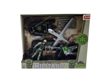 Ctoy Oyuncak Uçaklı Asker Seti CTOY-F14-2A