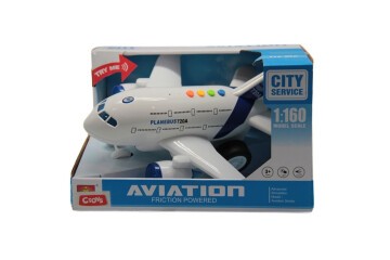 Ctoy Sesli ve Işıklı Uçak 1:16 WY720A WY720B