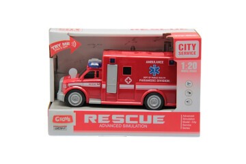 Ctoy Sesli Ve Pilli Ambulans 1:20