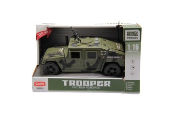 Ctoy Sesli Ve Pilli Askeri Araç 1:16