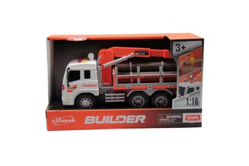 Ctoy Sesli Ve Pilli Vinçli Kütük Taşıyıcı