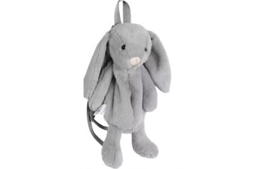 Dada Peluş Çanta Tavşan Gri 45 Cm