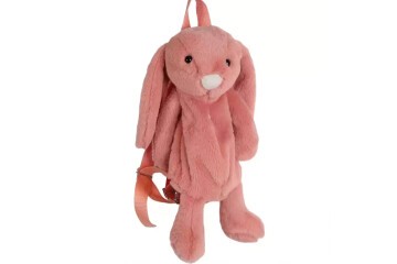 Dada Peluş Çanta Tavşan Somon 45 Cm