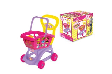 Dede Oyuncak Barbie Sepetli Market Arabası 01972