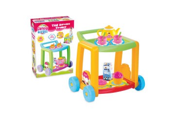 Dede Oyuncak Candy Çay Servis Arabası 14 Parça 03354