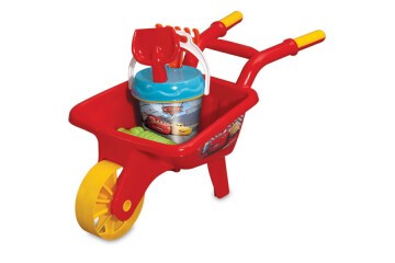 Dede Oyuncak Cars El Arabası Plaj Set 01712