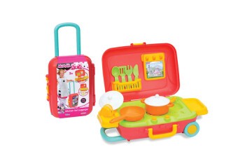 Dede Oyuncak Minnie Mouse Mutfak Set Bavulum 03479