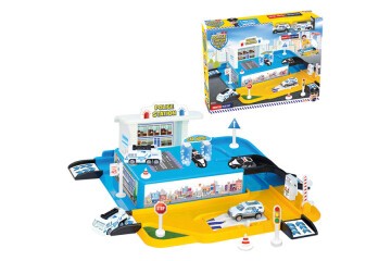 Dede Oyuncak Polis İstasyonu Garaj Set 03371