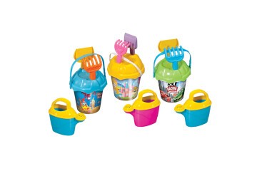 Dede Oyuncak Resimli Küçük Kova Set (Suluklu )