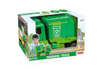 Dolu Oyuncak Çöp Kamyonu Pencereli Kutu