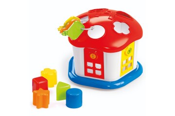 Dolu Oyuncak Sevimli Bultak Ev-Kilitli Kapı