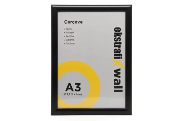 Ekstrafix Çerçeve A4 22 Li Ceviz Fix-çc03