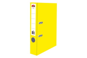 Elba Büro Klasör Dar Plastik Sarı