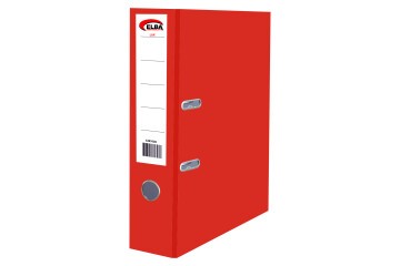 Elba Büro Klasör Geniş Plastik Kırmızı