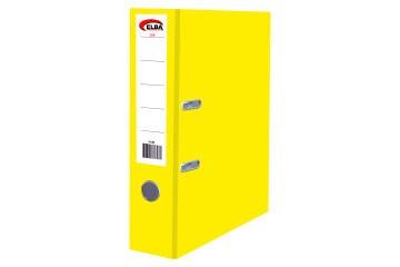 Elba Büro Klasör Geniş Plastik Sarı