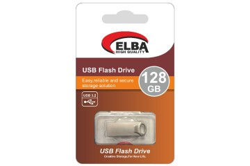 Elba Flash Bellek 128 Gb Metal 3.2 Usb