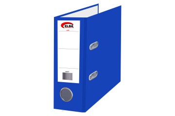 Elba Telgraf Klasör Plastik Lüx Geniş Mavi