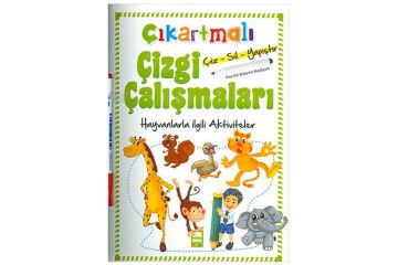 Ema Çıkartmalı Çizgi Çalışm.-Hayvanlar/Emaçocuk