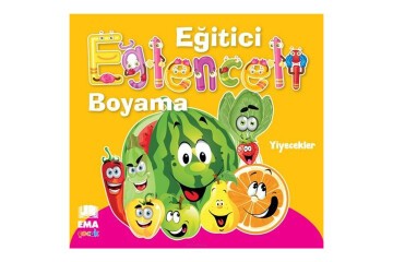 Ema Eğitici Eğl.Boyama-Yiyecekler