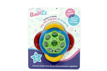 Enfal Babyzz Ufo Diş Kaşıyıcı & Çıngırak BYZ-30800