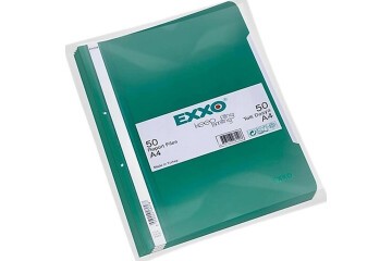 Exxo Telli Dosya Plastik A4 Yeşil TT125