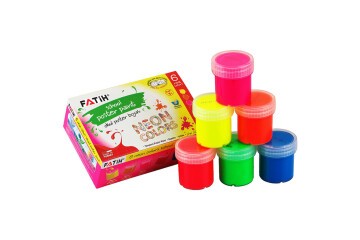 Fatih Guaj Boya Neon 6 Renk 25 ML 50430