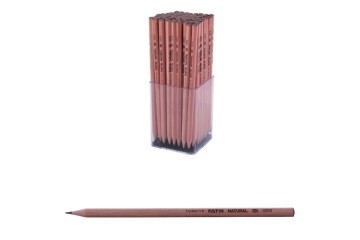 Fatih Kurşun Kalem Natural Köşeli 12210