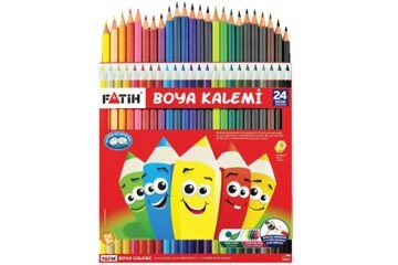 Fatih Kuru Boya Karton Kutu Tam Boy 24 LÜ 33225