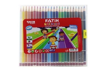 Fatih Kuru Boya Mercanlı Çantalı 24 Renk 33290