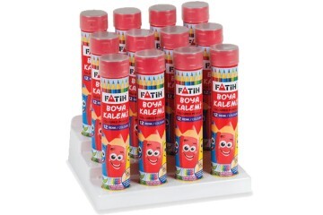 Fatih Kuru Boya Metal Tüp Kutu Tam Boy 12 Lİ 33114