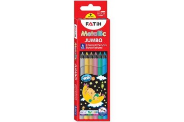 Fatih Kuru Boya Tam Boy Jumbo Metalik 6 LI 33360