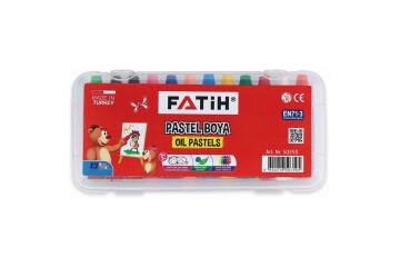 Fatih Pastel Boya 12 Renk King Size Çantalı